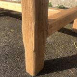 Old oak farmhouse table