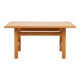 Table basse en chêne par Hans J. Wegner pour Andreas Tuck