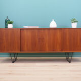 Teak sideboard, Danish design, 1970s, designer: Erik Jensen, production: Westergaards Møbelfabrik