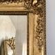 Miroir doré Restauration, Charles X 110x90