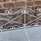 Banc de jardin fer forgé vintage