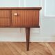 Petite enfilade/ meuble TV vintage rénové, années 50-60