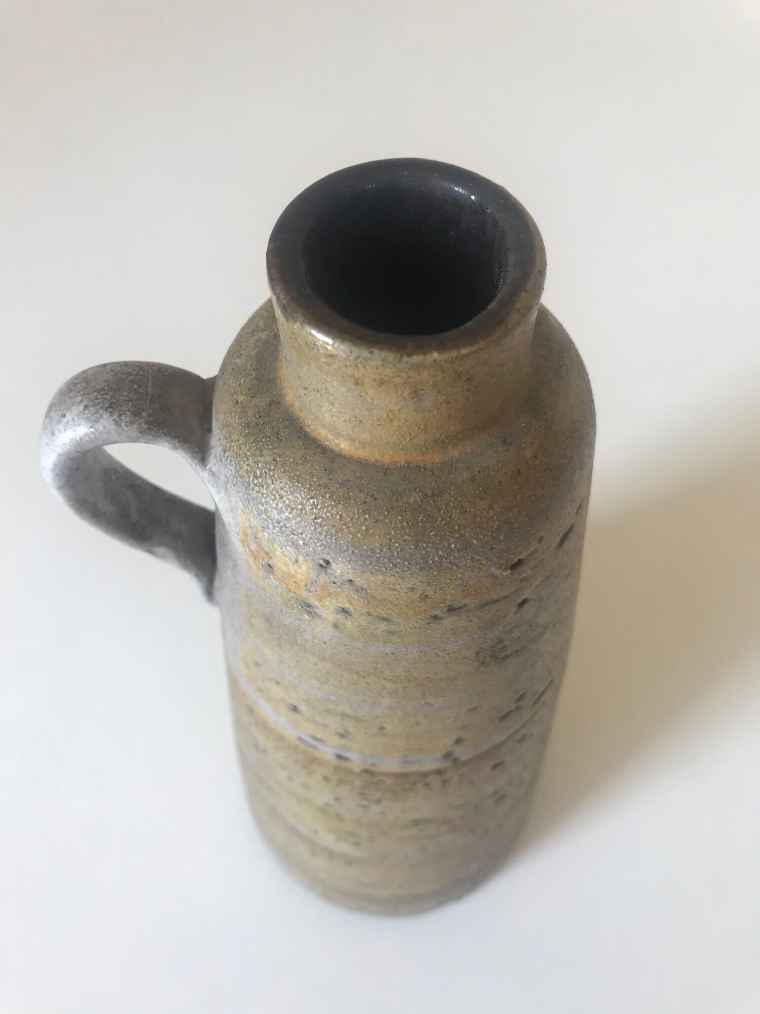 Scandinavian ceramic vase 1960 Norway