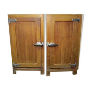 Paire de portes frigo
