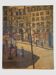"Animated view of a street in Paris" Oil on canvas 20th century