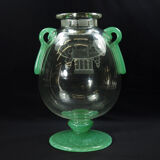 Charles Schneider art deco glass vase circa 1920