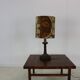 Typical sixties handcrafted ceramic table lamp