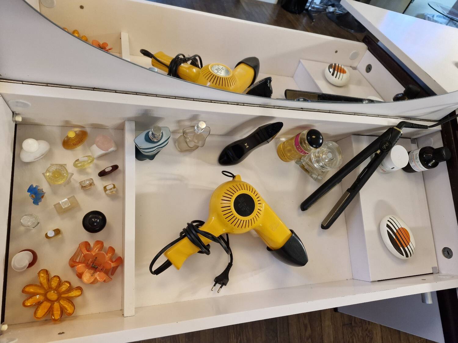 Gautier furniture circa 1970, Desk and dressing table set