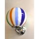 Modern Multicolor Murano Glass “Rods” Wall Lamps – Pair
