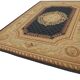 Handmade European Vintage Aubusson Kilim 274 cm x 375 cm