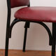 Red vintage bistro chair