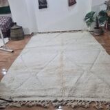 Handmade wool Berber rug 300X200 cm