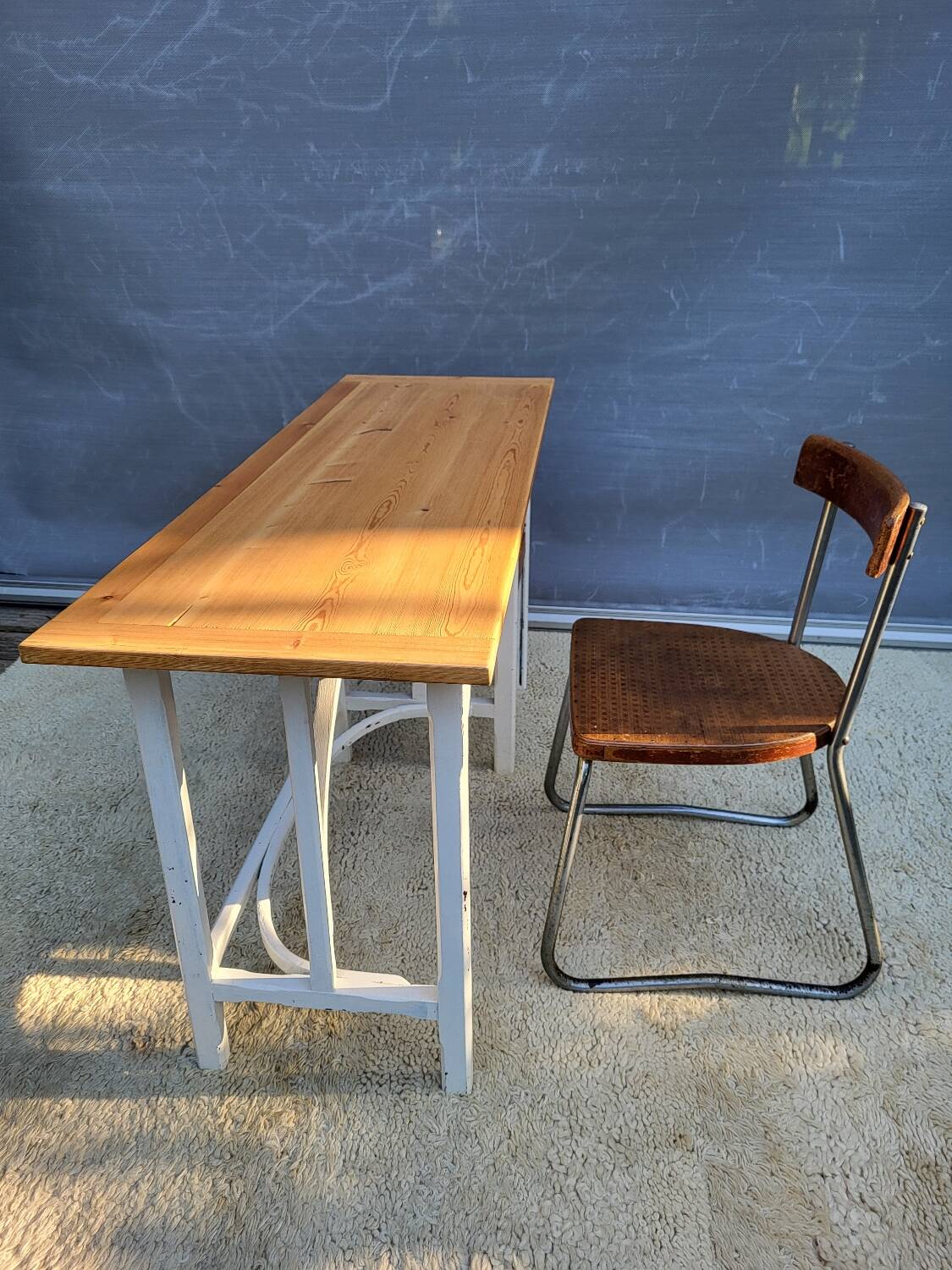 Bureau enfant Baumann et chaise Bauhaus