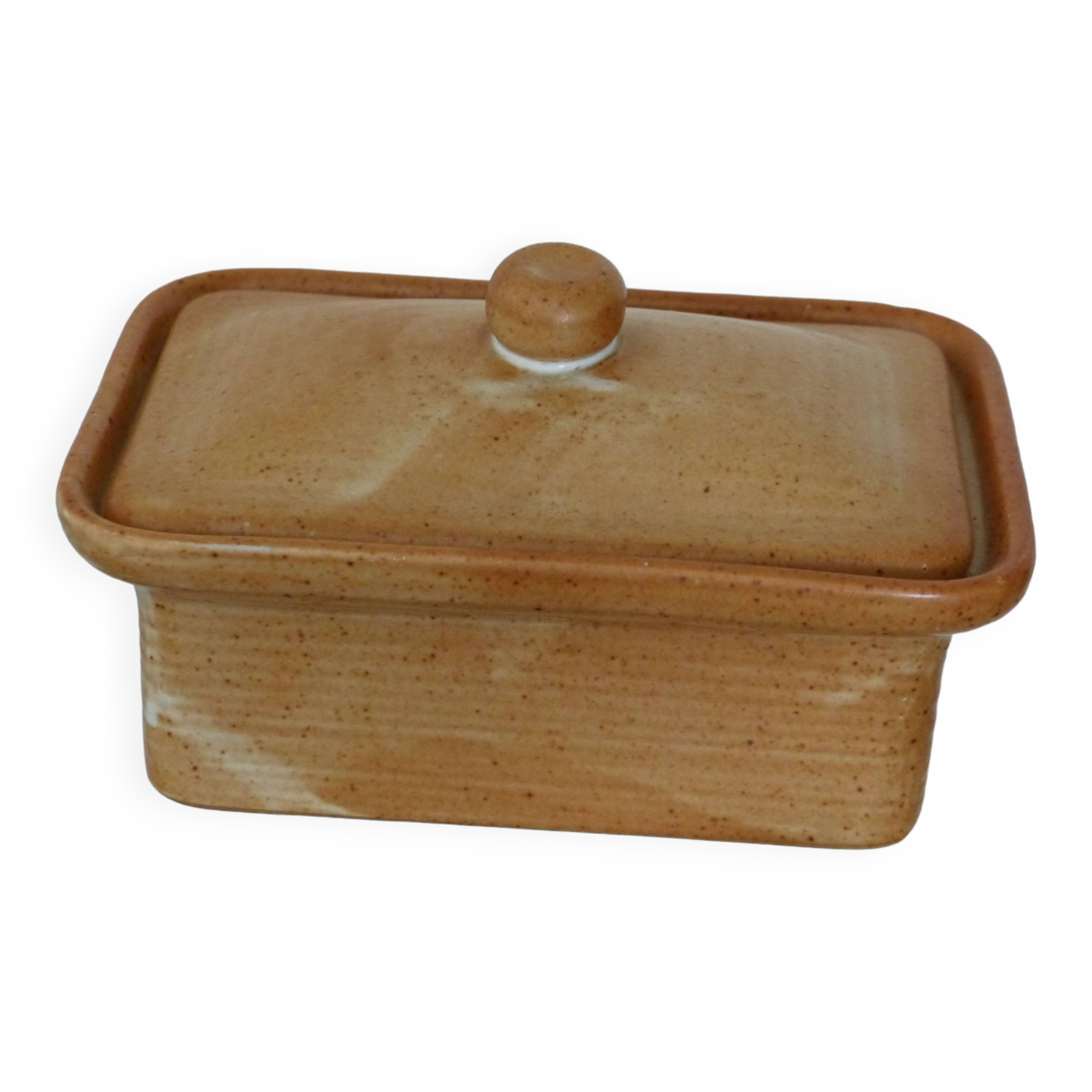 Butter dish, grès village france