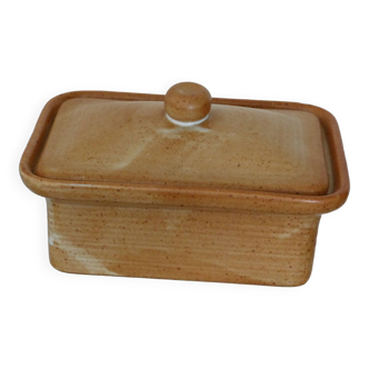 Butter dish, grès village france