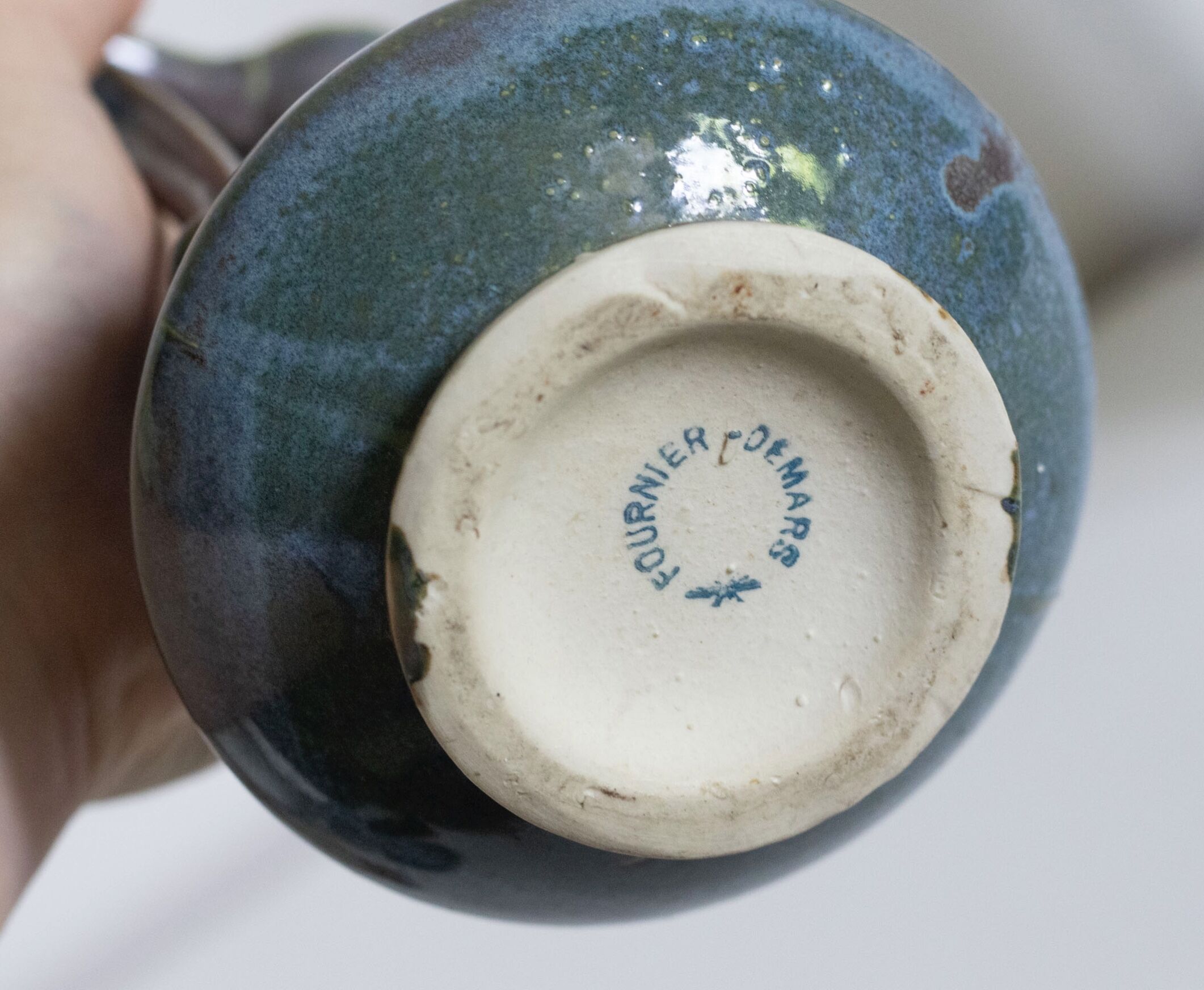 Ceramic vase Saint Amand Fournier Demars
