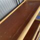 Vintage 1970s rattan bookshelf