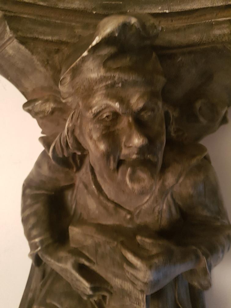 Plaster wall console