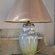 Ceramic table lamp from Lunéville