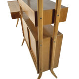 Vintage desk, bookcase & chair by František Jirák, 1970s Set of 3