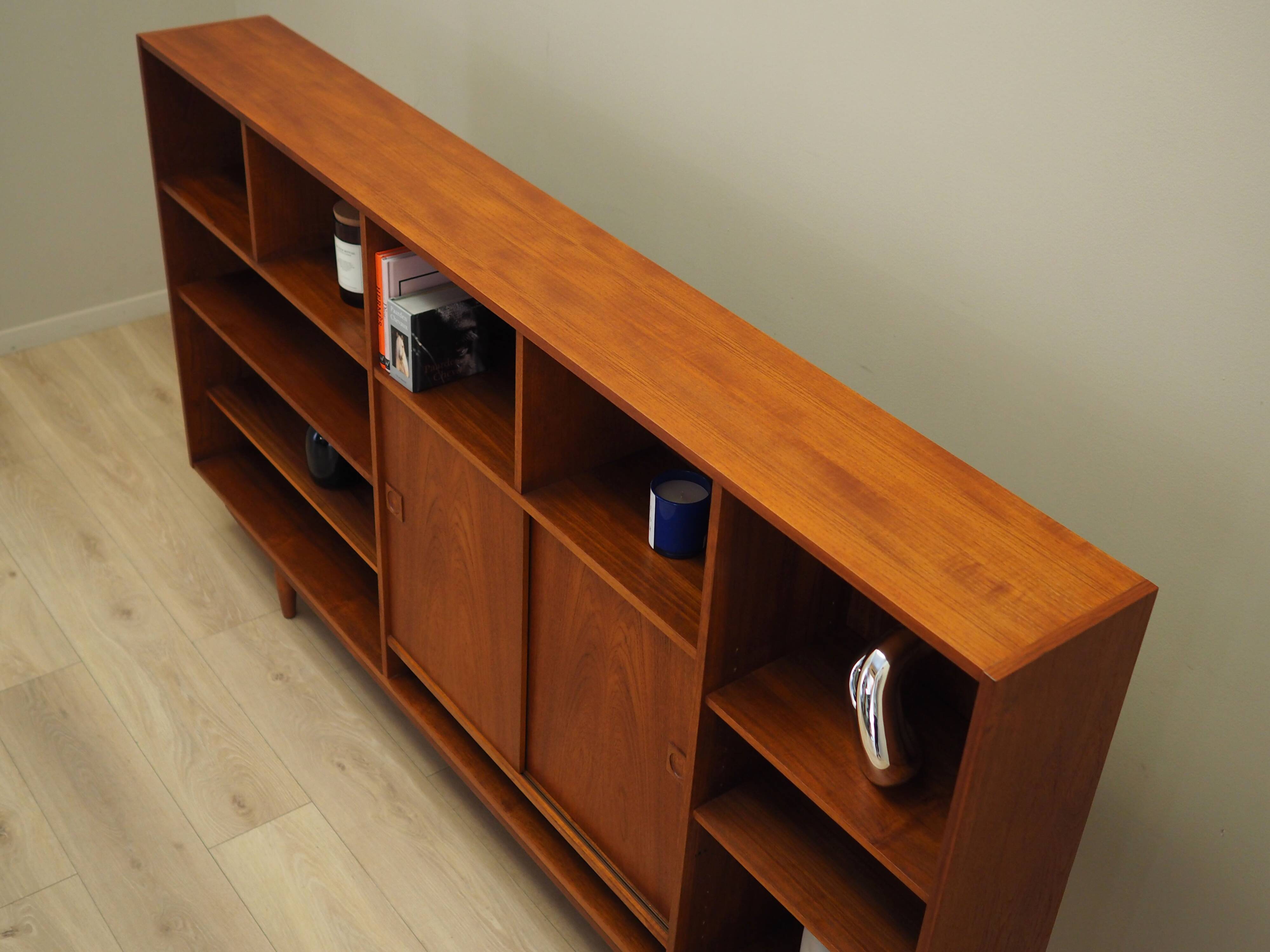 Teak bookcase, Danish design, 1970s, production: Denmark