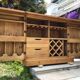 Folding bar furniture