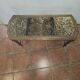Antique walnut piano bench