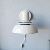 Vintage white metal applique, 1980s