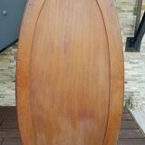 Oval mirror from a 1930s dressing table H138.50 x W 60.50 cm