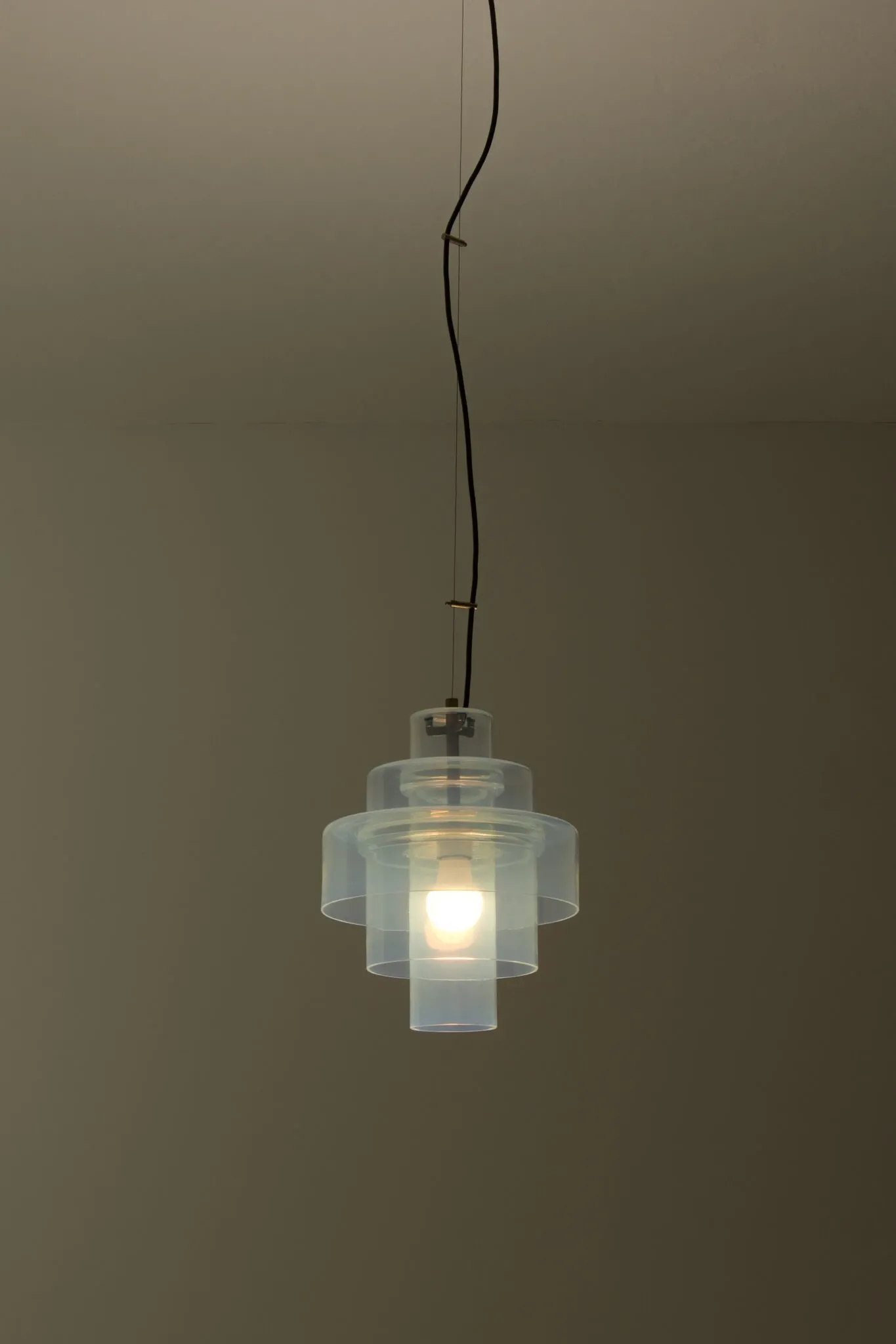 LS-120 3-tier pendant lamp - 1970s - Carlo Nason