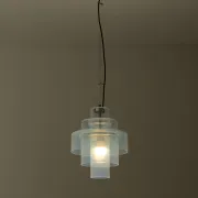 LS-120 3-tier pendant lamp - 1970s - Carlo Nason