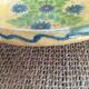 Glazed terracotta dish