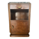 Walnut burr bedside table, French Art Deco, 1920s/30s.