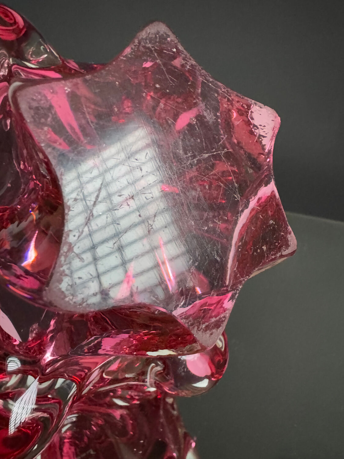 Blown glass catchall by Josef Hospodka from the 1960s.