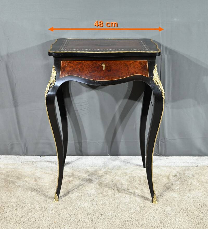 Small Middle Worker in Pear and Amboyna, Napoleon III period – Mid-19th century