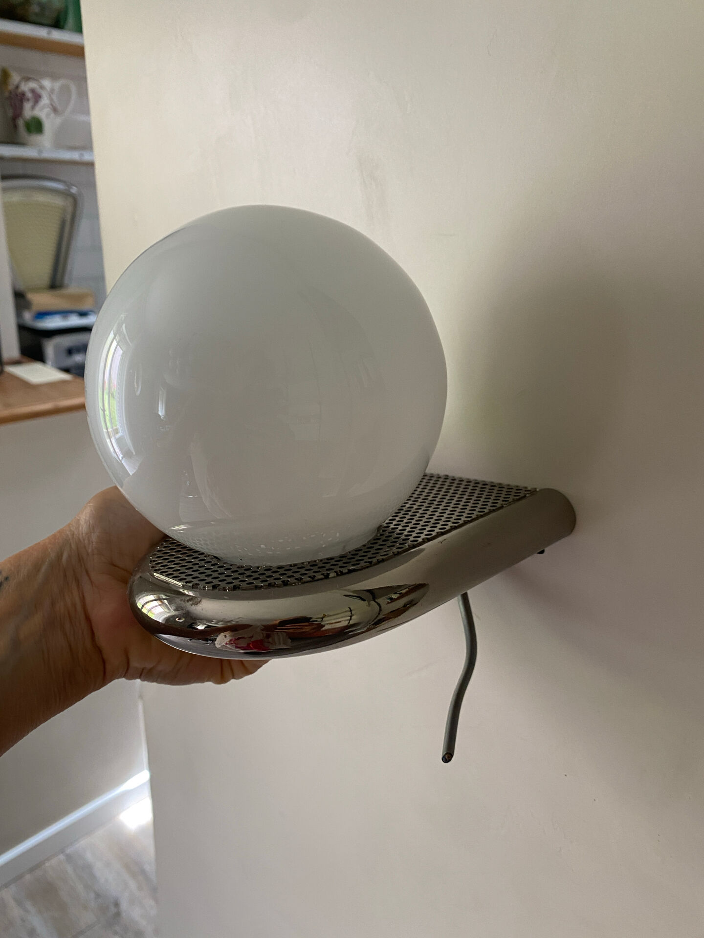 Pairs of vintage wall lights