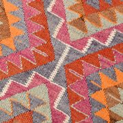 Tapis coureur vintage kilim fait à la main 3x12, 102x362 cm