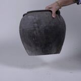 Yanan - Grey Chinese pottery with handles no. 1