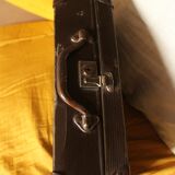 Brown vintage suitcase