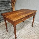 Antique table desk table dining table walnut 72x120 cm