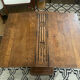Double art deco oak desk