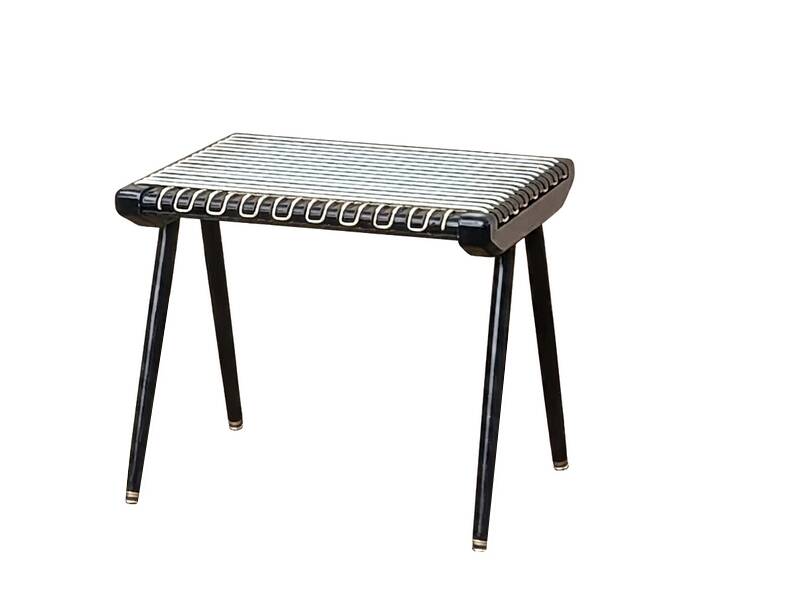 Stool, footrest, side table by Georges Tigien, vintage 1950.