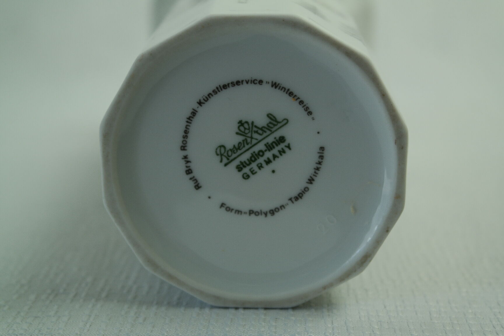 Polygon vase Rosenthal Tapio Wirkkala Studio Line, vintage
