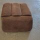Pouf en velours côtelé, vintage