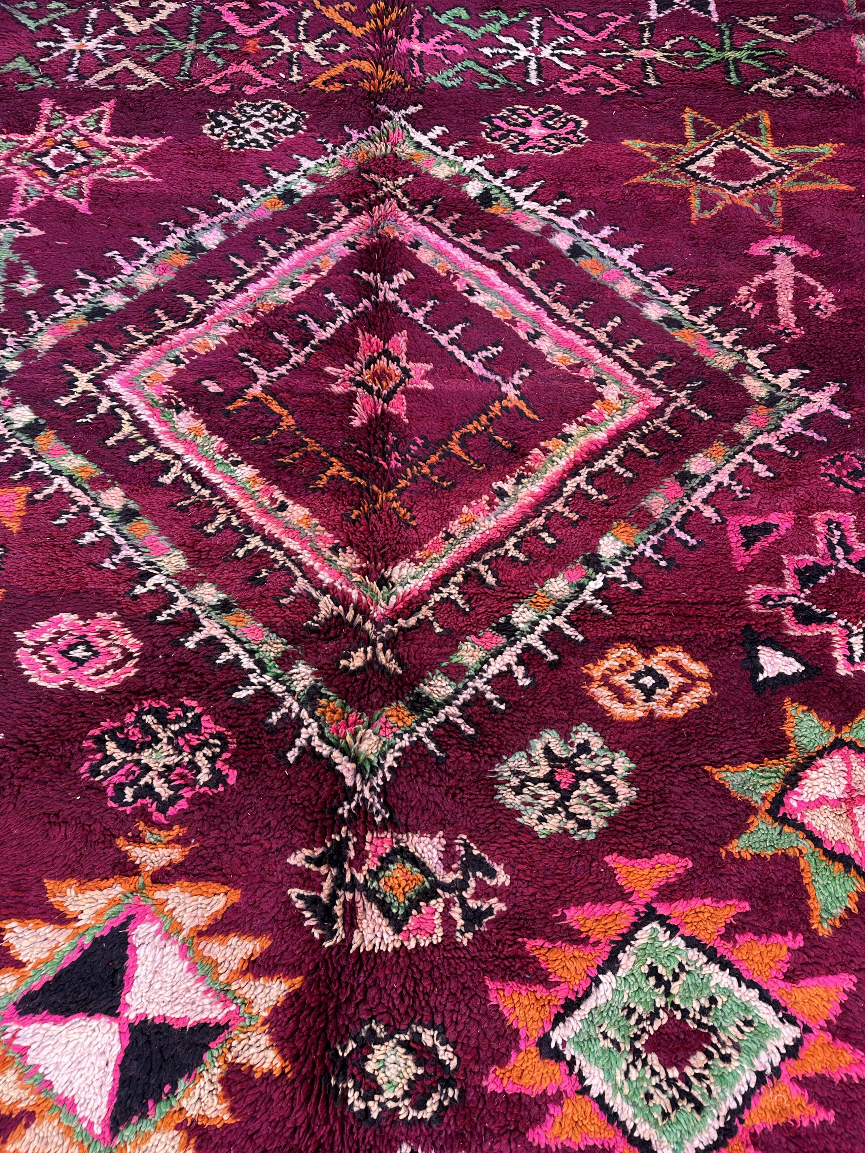 Moroccan carpet - 217 x 391 cm