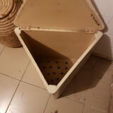 Triangular chest tab