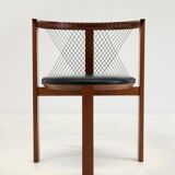 Set of Tranekær String chairs by Niels Jørgen Haugesen