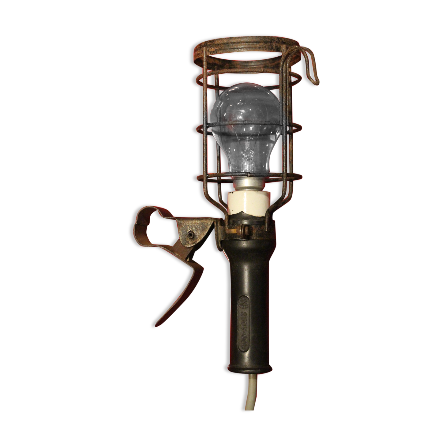 Old atrow walking lamp