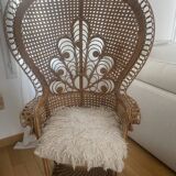Authentic vintage Emmanuelle armchair from the 70s