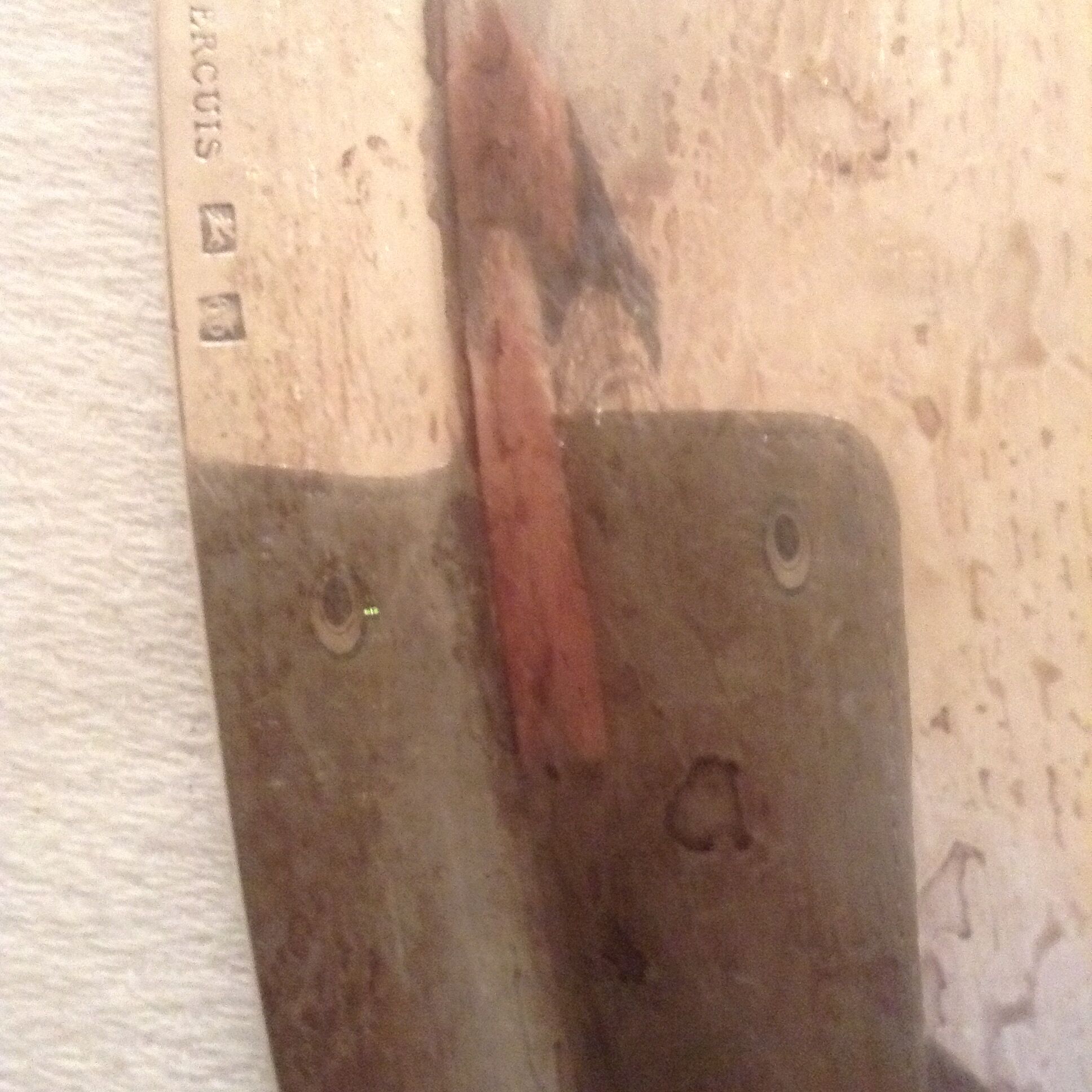 Dish "ercuis" silver metal